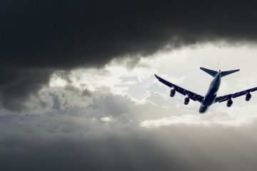 Aircraft Approach Landing Sky